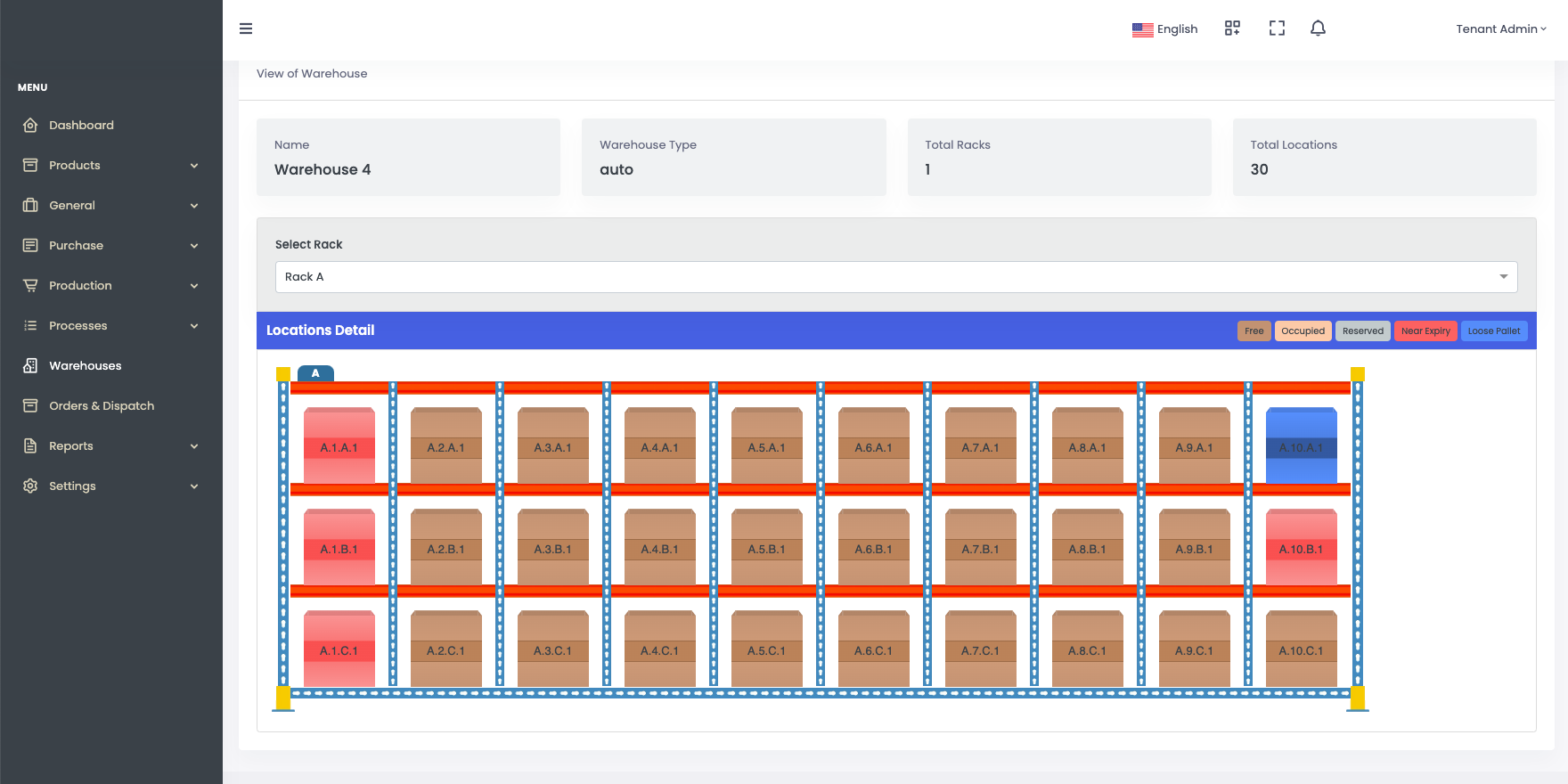 Warehouse Management System preview